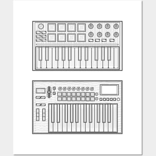 Mini Synthesizer Posters and Art